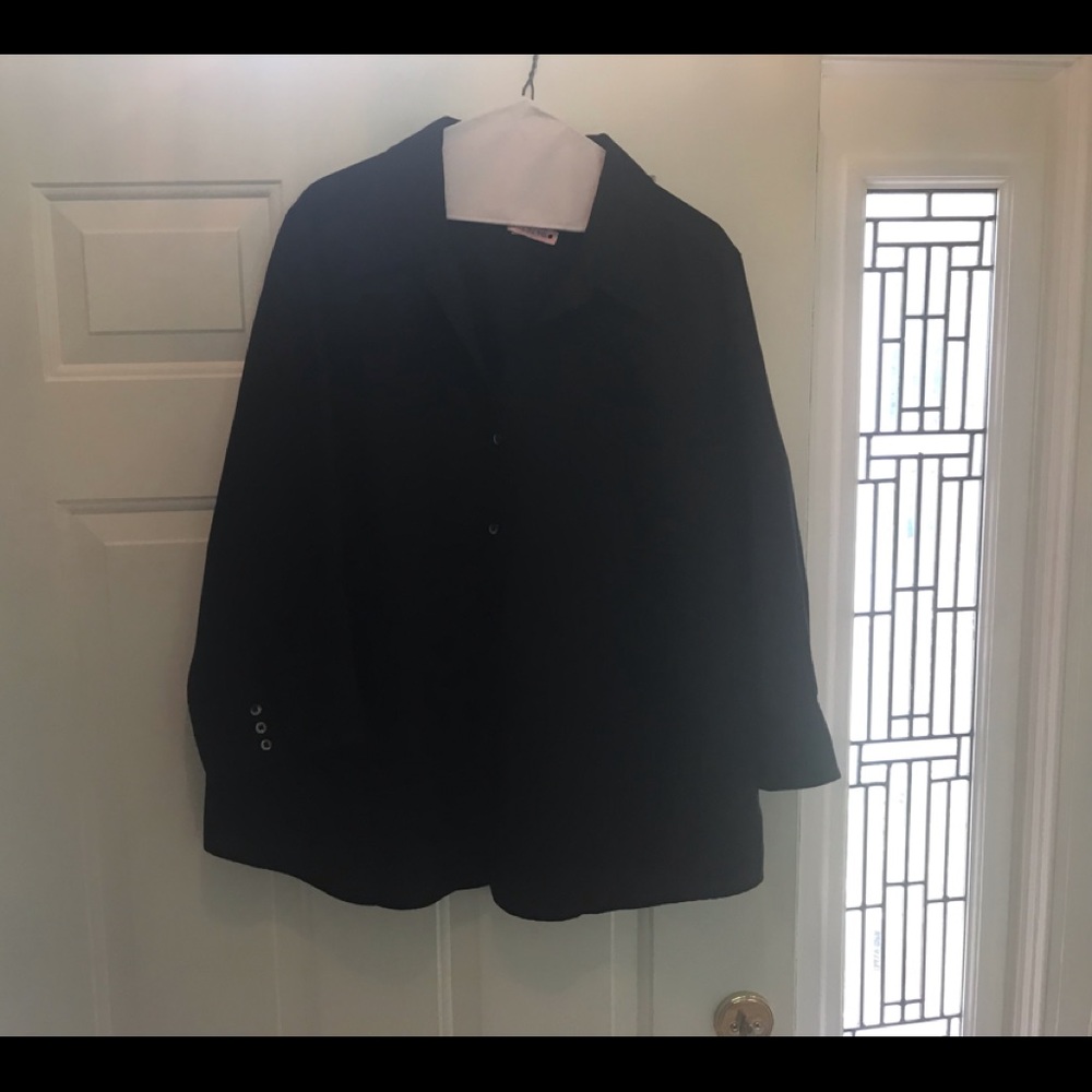 Black Linen Shirt